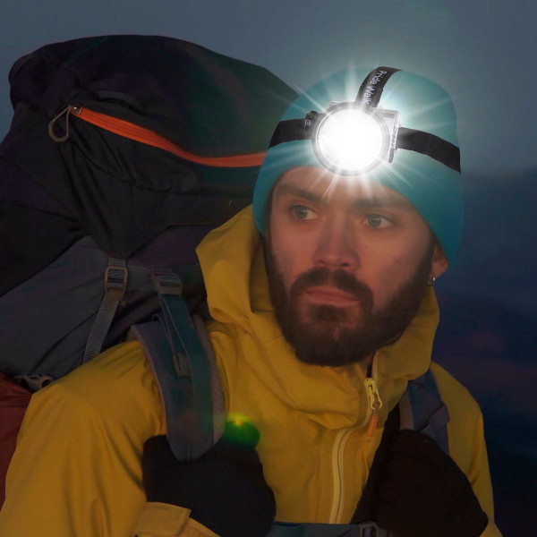 iMounTEK® 2-in-1 Rechargeable LED Headlamp & Power Bank product image