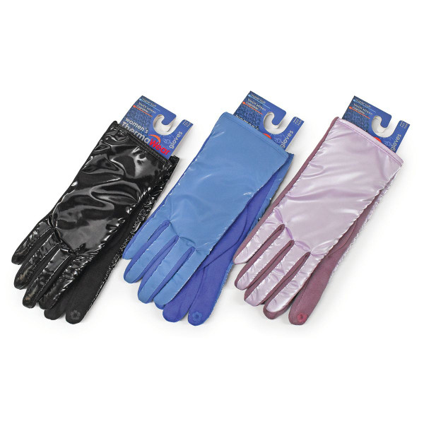Women's Shiny Suede Touchscreen Fashion Gloves (3-Pack) product image