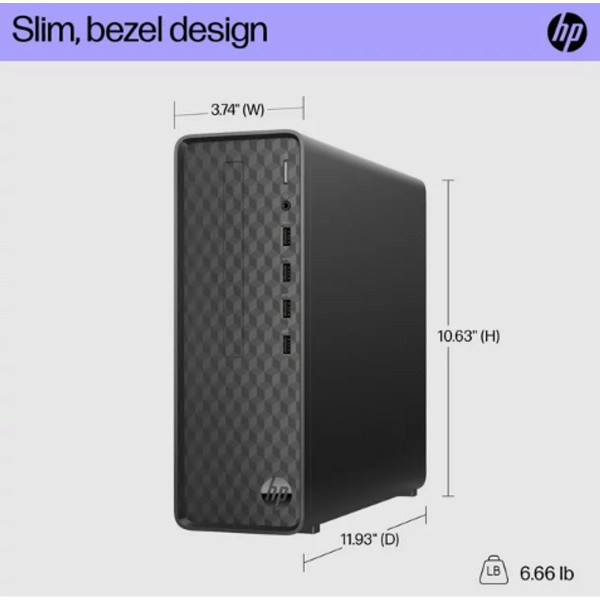 HP Slim Desktop Pentium Silver J5040 (256GB SSD) product image
