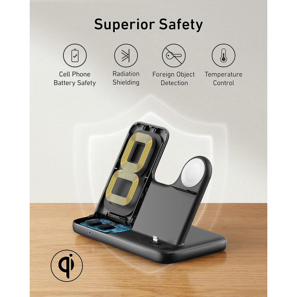Anker® 544 Wireless Charger with 60W Quick Charge Adapter product image