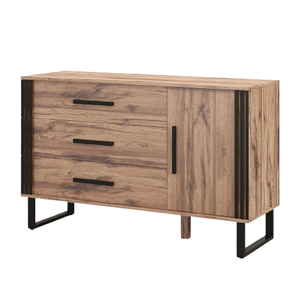 Sideboard Buffet Cabinet Credenza Storage Cabinet with 3 Drawers product image