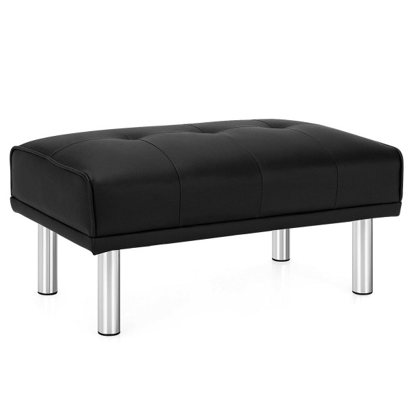 Rectangular PU Leather Ottoman Footrest  product image