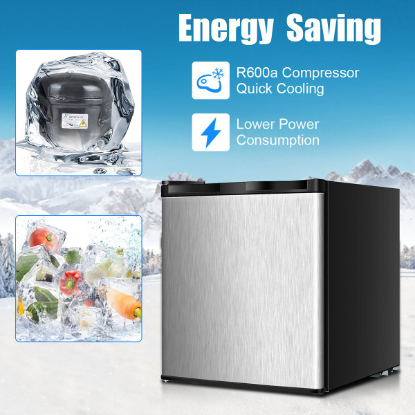 Stakol 1.1 cu. ft. Compact Single-Door Mini Upright Freezer product image