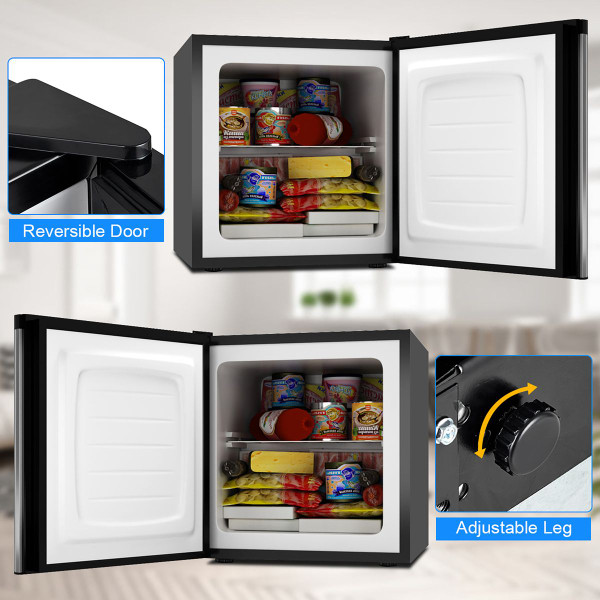 Stakol 1.1 cu. ft. Compact Single-Door Mini Upright Freezer product image