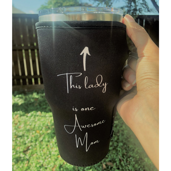 Inspired Tumbler Sleeve with Handle (1- or 5-Pack) product image