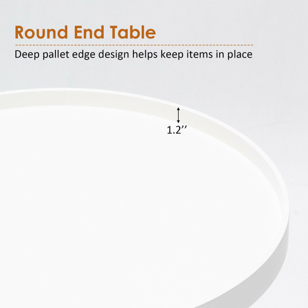 Costway Round Side Coffee Table product image