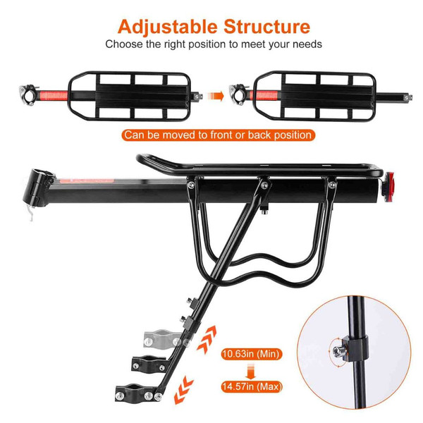 Adjustable Bike Cargo Rack product image
