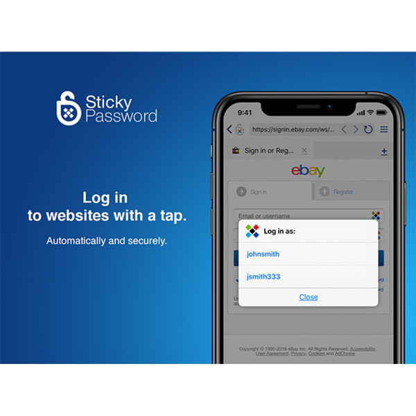 Sticky Password™ Premium Password Manager Digital Software (Lifetime Sub /1 User) product image