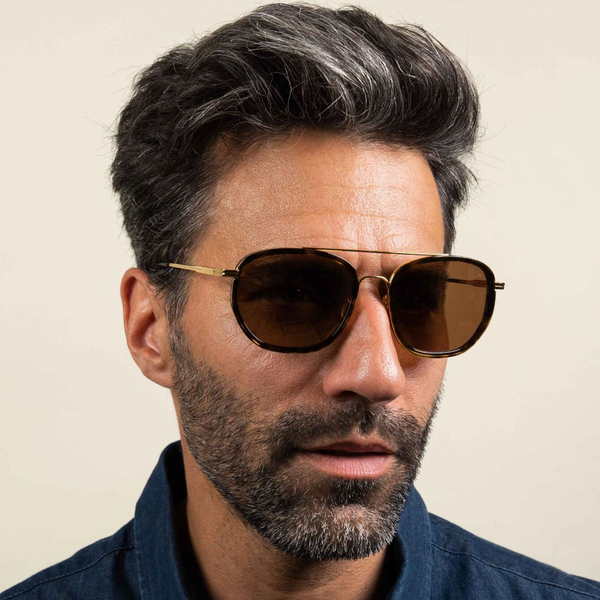 Serengeti® BORON Retro Men's Sunglasses product image