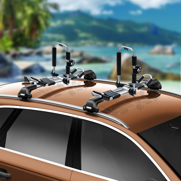 Costway Folding J-Bar Universal Kayak Roof Rack product image