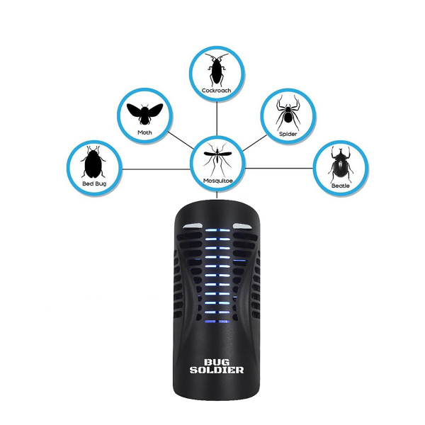 BugSoldier™ STICK 'EM Pest Glue Trap with UV Light product image