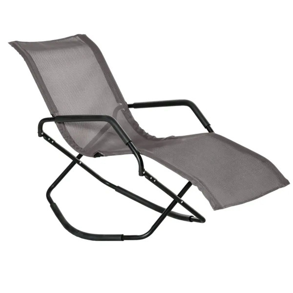 Outsunny® Foldable Rocking Sun Lounger product image