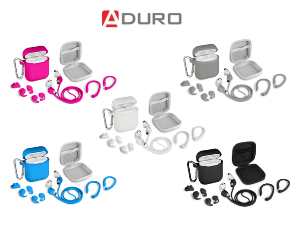 Aduro 8-Piece Accessory Bundle for AirPods product image