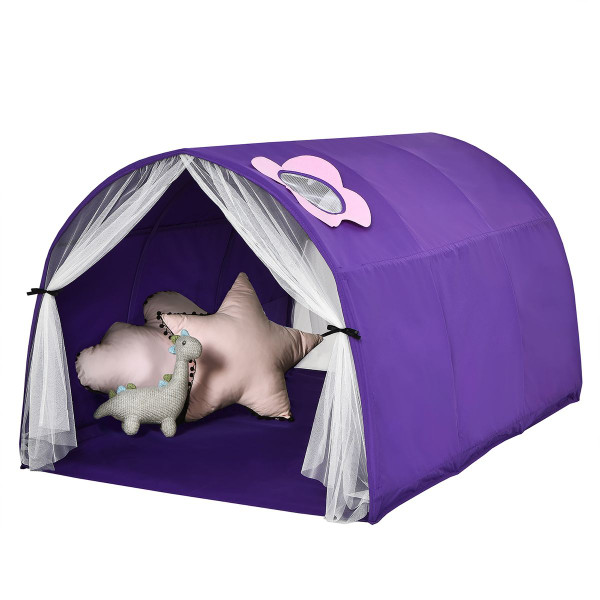 Kids' Bed Tent Playhouse with Carry Bag product image