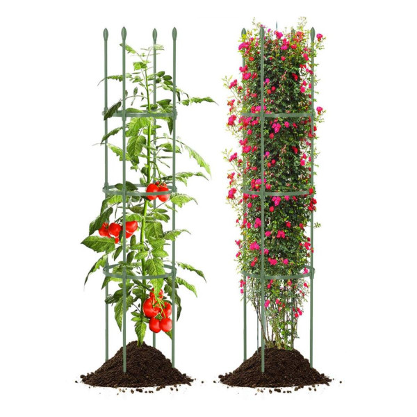Costway Adjustable Plant Support Tomato Cages (2-Pack) product image