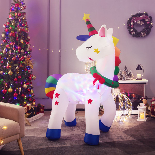 Costway 6ft Inflatable Magic Unicorn Decoration  product image
