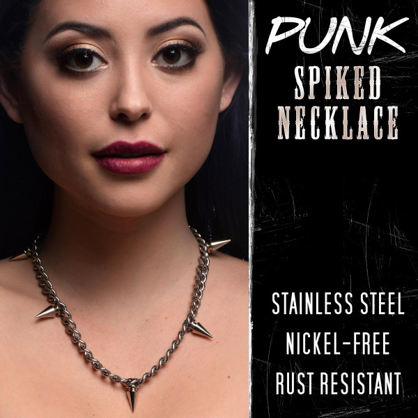 Master Series Spiked Punk Necklace product image