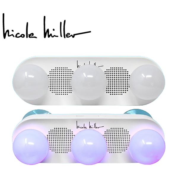 Color-Changing Light Bluetooth Speaker for Vanity by Nicole Miller® product image