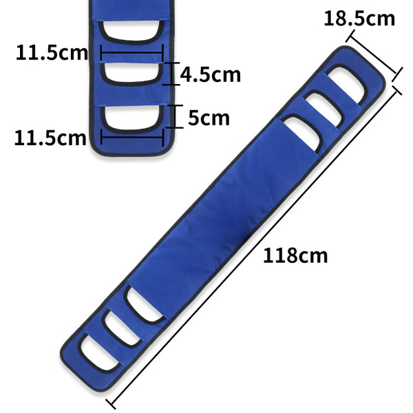 Transfer Sling Gait Belt Patient Lift Gyro Transfer, Bariatric Patient Care Safety Mobility Equipment product image