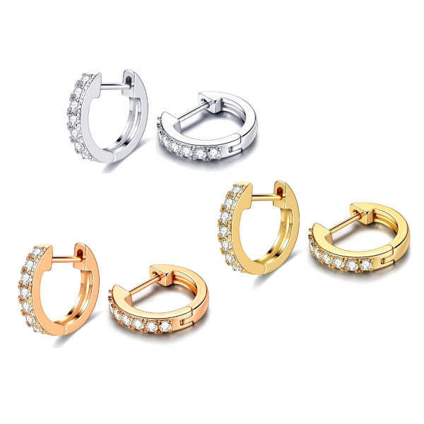 Dainty Huggie Hoop Earrings (1-Pair) product image