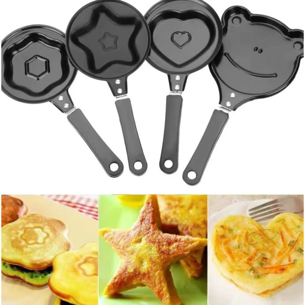 Breakfast Egg, Omelet, and Pancake Flip Non-Stick Pans (Set of 4) product image