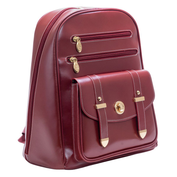 Robbins 11" Leather Business Laptop Tablet Backpack product image