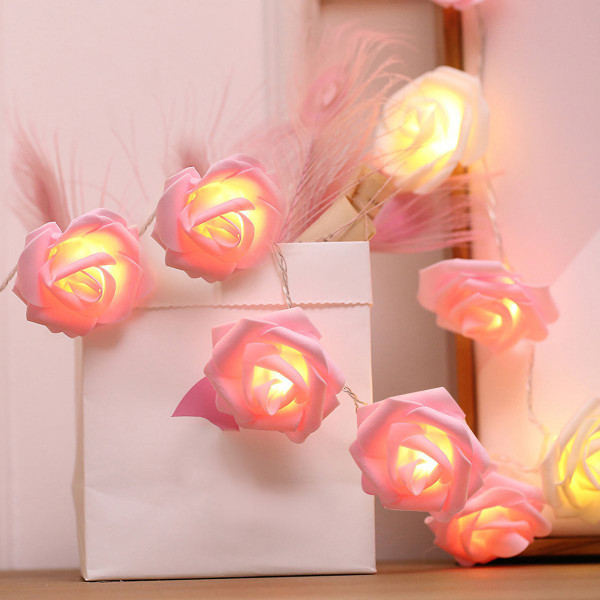 iMounTEK® Rose Flower String Lights (2-Pack) product image