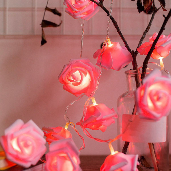 iMounTEK® Rose Flower String Lights (2-Pack) product image