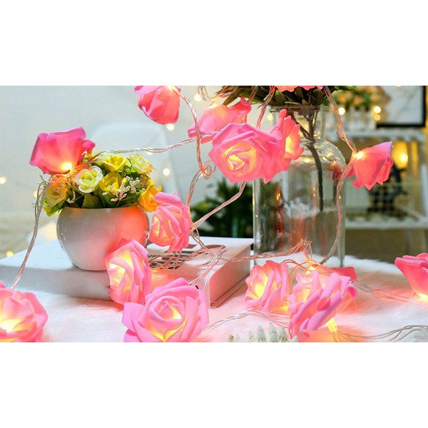 iMounTEK® Rose Flower String Lights (2-Pack) product image