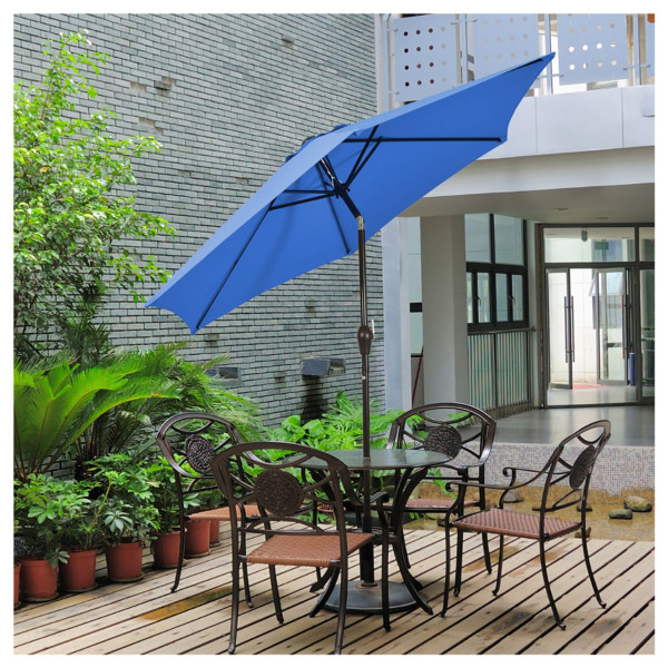 Costway 9Ft Patio Umbrella with Push Button Tilt Crank Lift product image