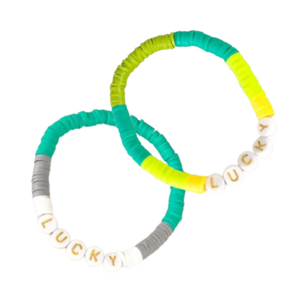 Lucky Beaded Stretch Bracelet product image