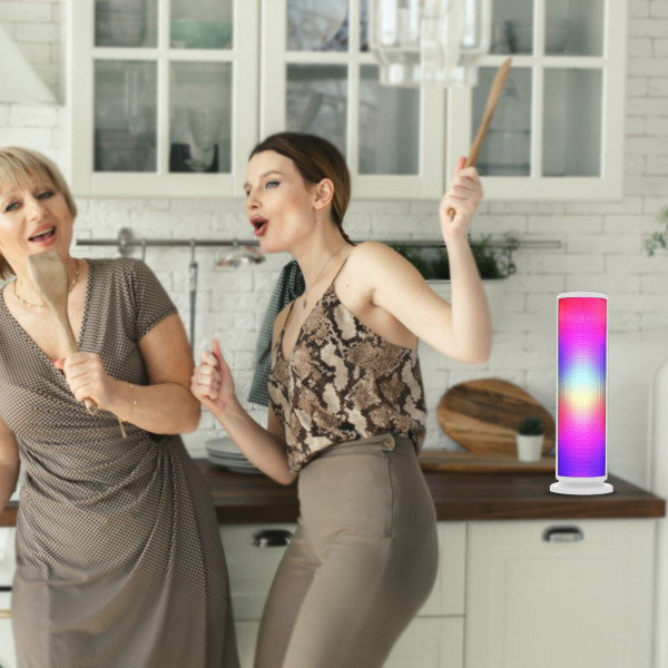 Aduro® Monolith LED Light-up Tower Party Wireless Speaker product image