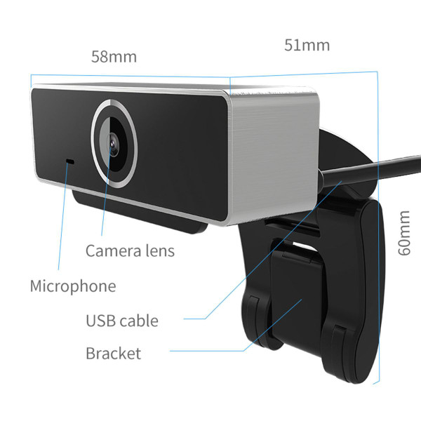 iMounTEK® USB Plug-and-Play 1080p FHD Webcam product image