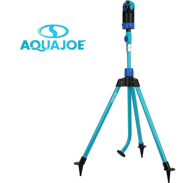 6-Pattern Telescoping Sprinkler & Mister with Tripod Base by Aqua Joe®, AJ-6PSTB-MAX product image