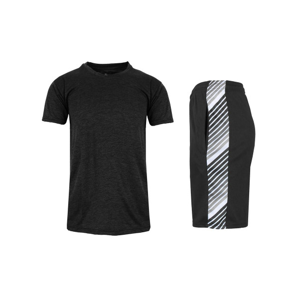 Moisture-Wicking Short Sleeve Tee and Mesh Shorts (2-Piece) product image