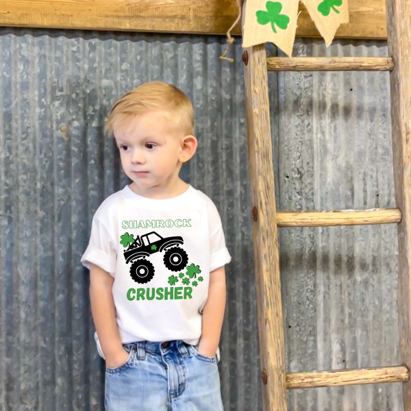 Shamrock Crusher T-Shirt  for Kids product image