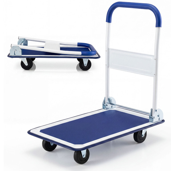 330- or 660-Pound Capacity Platform Push Cart Dolly product image