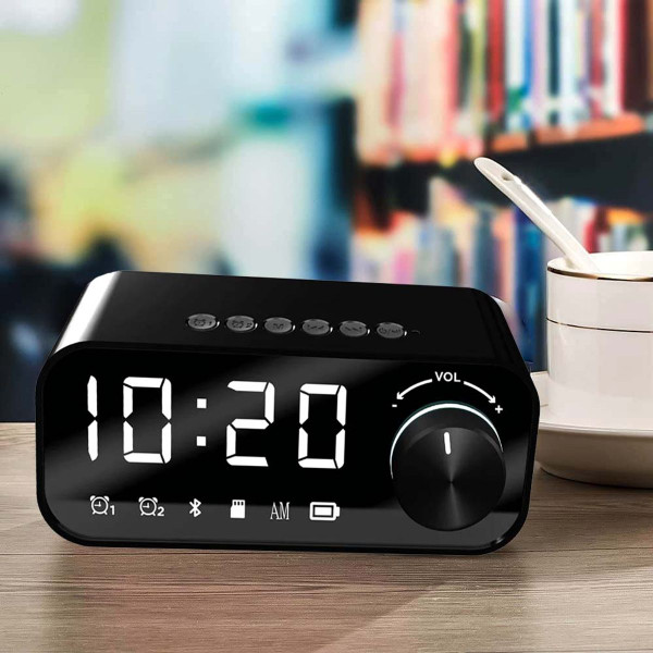 Alarm Clock and Bluetooth Wireless Speaker  product image