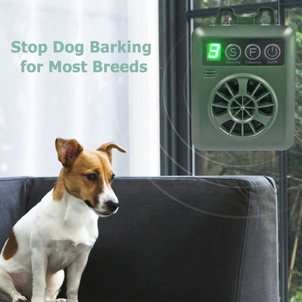 Ultrasonic Bark Stopper Pet Dog Anti Noise Stop Barking Dog Repeller Control Trainer Device product image