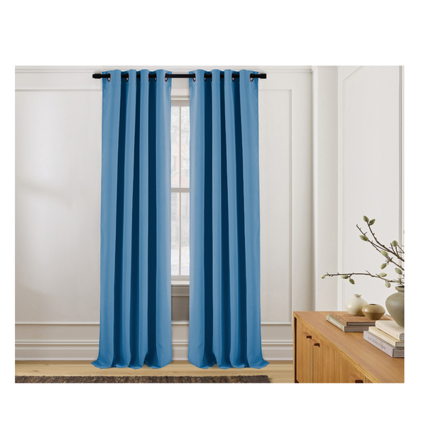 55 x 84-Inch Solid Thermal Blackout Panels (Set of 2) product image