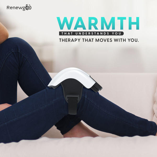 Rechargeable Cordless Knee Massager with Heat & Compression product image