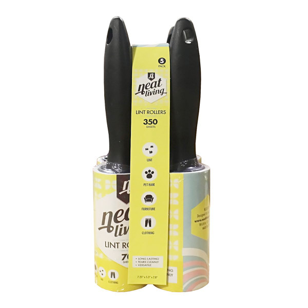 Neat Living All-Purpose Stick Lint Roller, 5 ct. product image