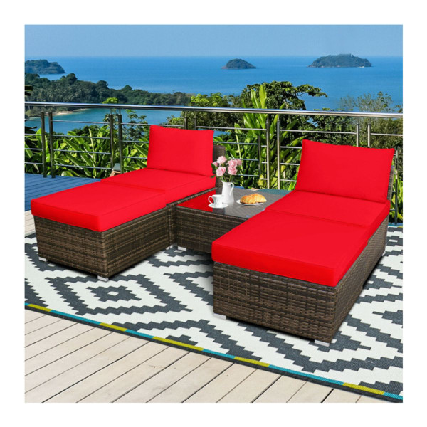 4-Piece Rattan Wicker Furniture Set  product image
