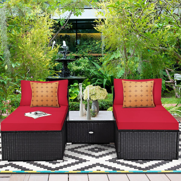 4-Piece Rattan Wicker Furniture Set  product image