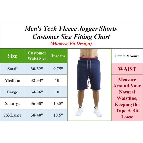 Men's Tech Fleece Performance Shorts with Heat Seal Zipper Pocket product image