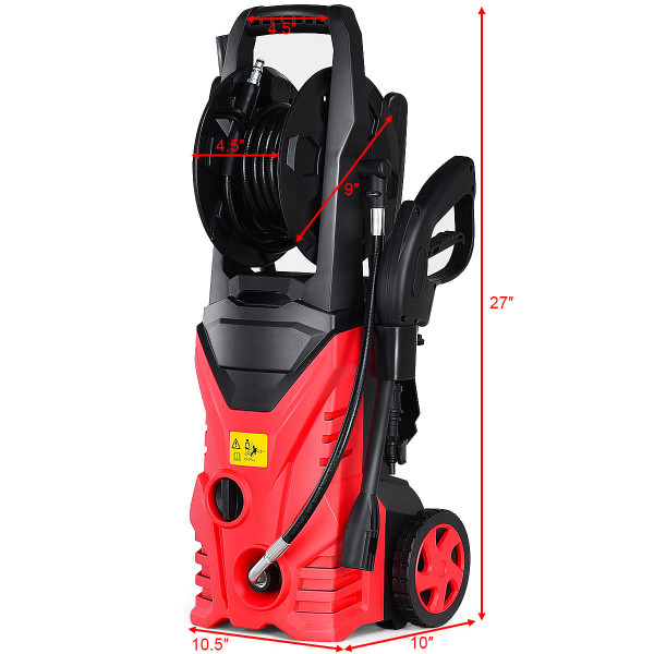 2030PSI 1800W Electric High-Pressure Washer with Hose Reel product image