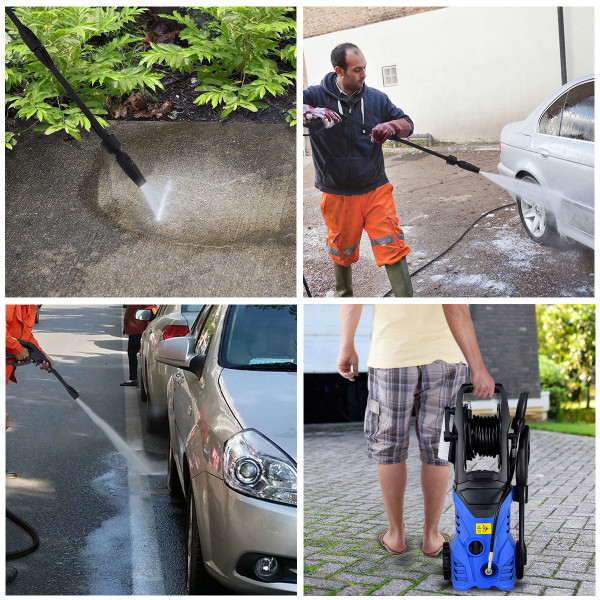 2030PSI 1800W Electric High-Pressure Washer with Hose Reel product image