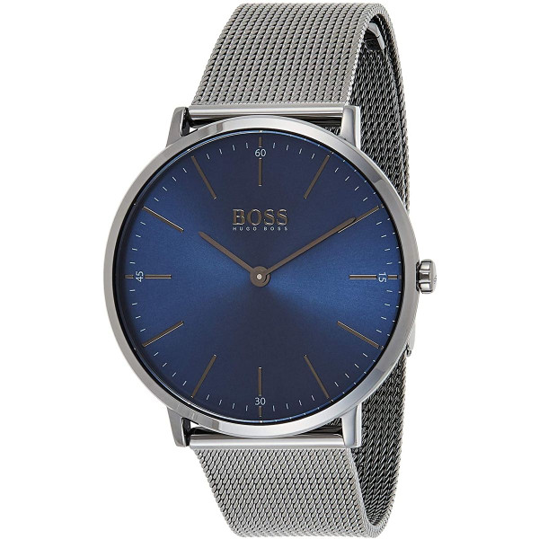 Hugo Boss Men's Mesh Blue Dial Watch product image