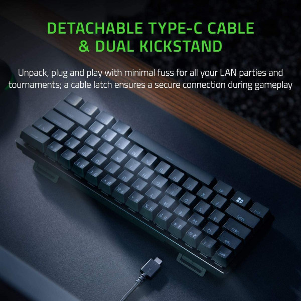 Razer® Huntsman Mini, 60% Gaming Wired Keyboard, RZ-03-03390100 product image