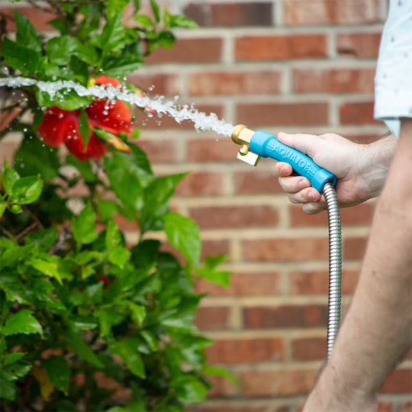 25-Foot Stainless Steel Garden Hose by Aqua Joe® product image